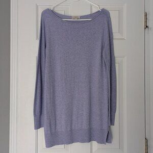 Light Purple Medium Loft Tunic Sweater